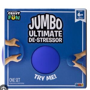 Jumbo Ultimate De-Stressor Stress Relief Squeeze Ball - Viral Squishy